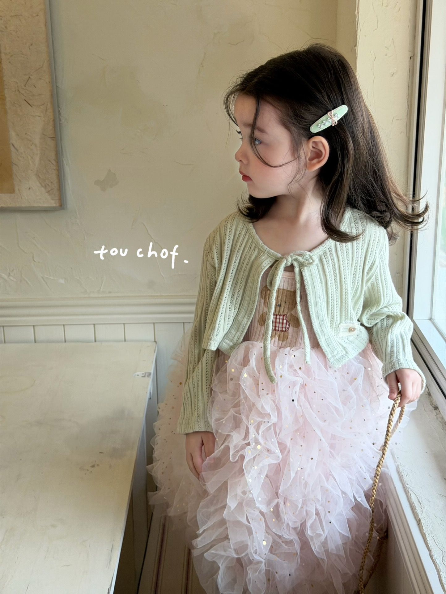 Touch of - Đầm hai dây Kon gấu tutu