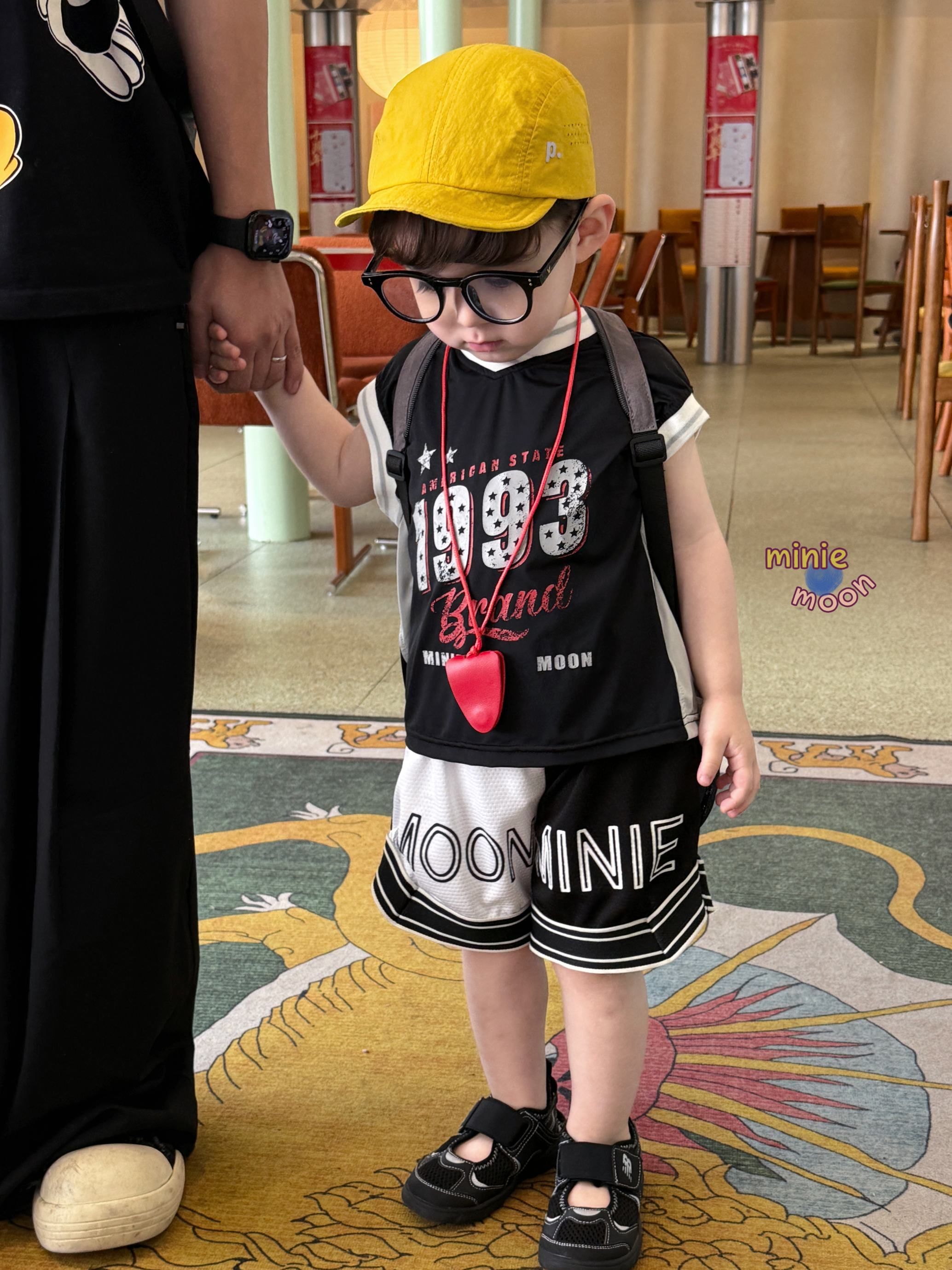 Set Minie Moon đen trắng