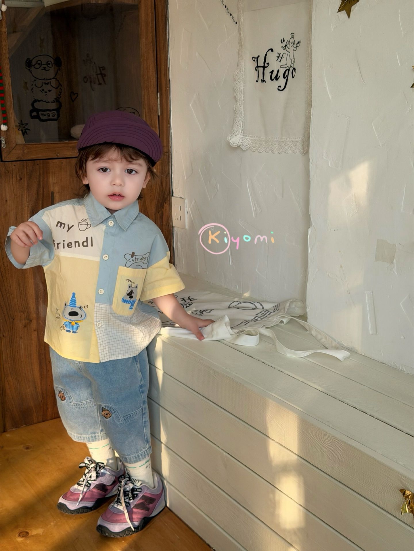 my friend Kiyomi - Quần short double puppy