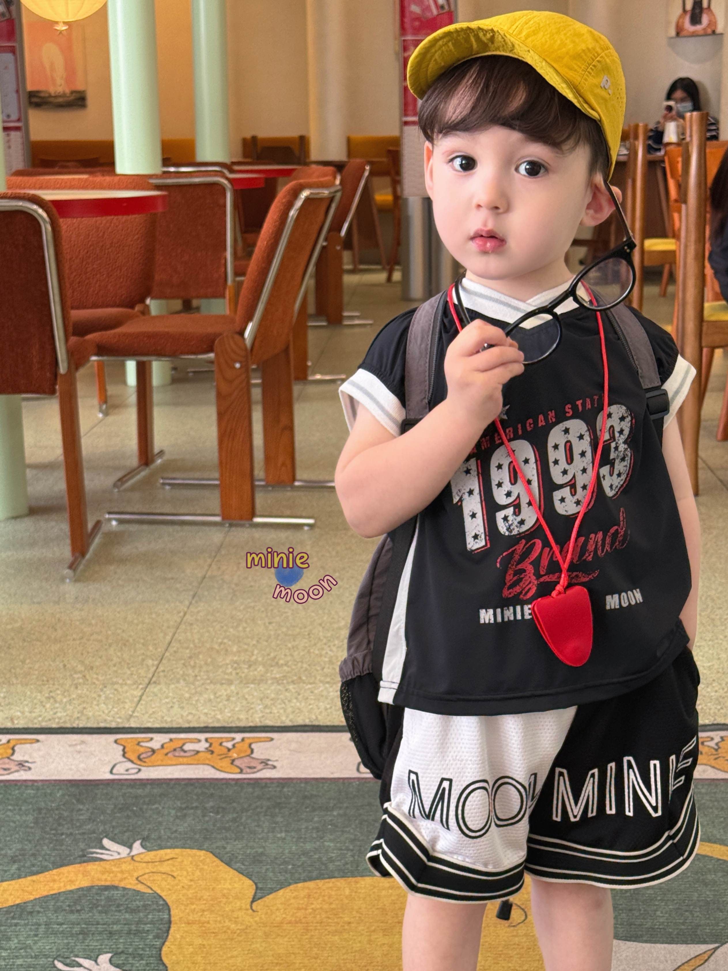 Set Minie Moon đen trắng