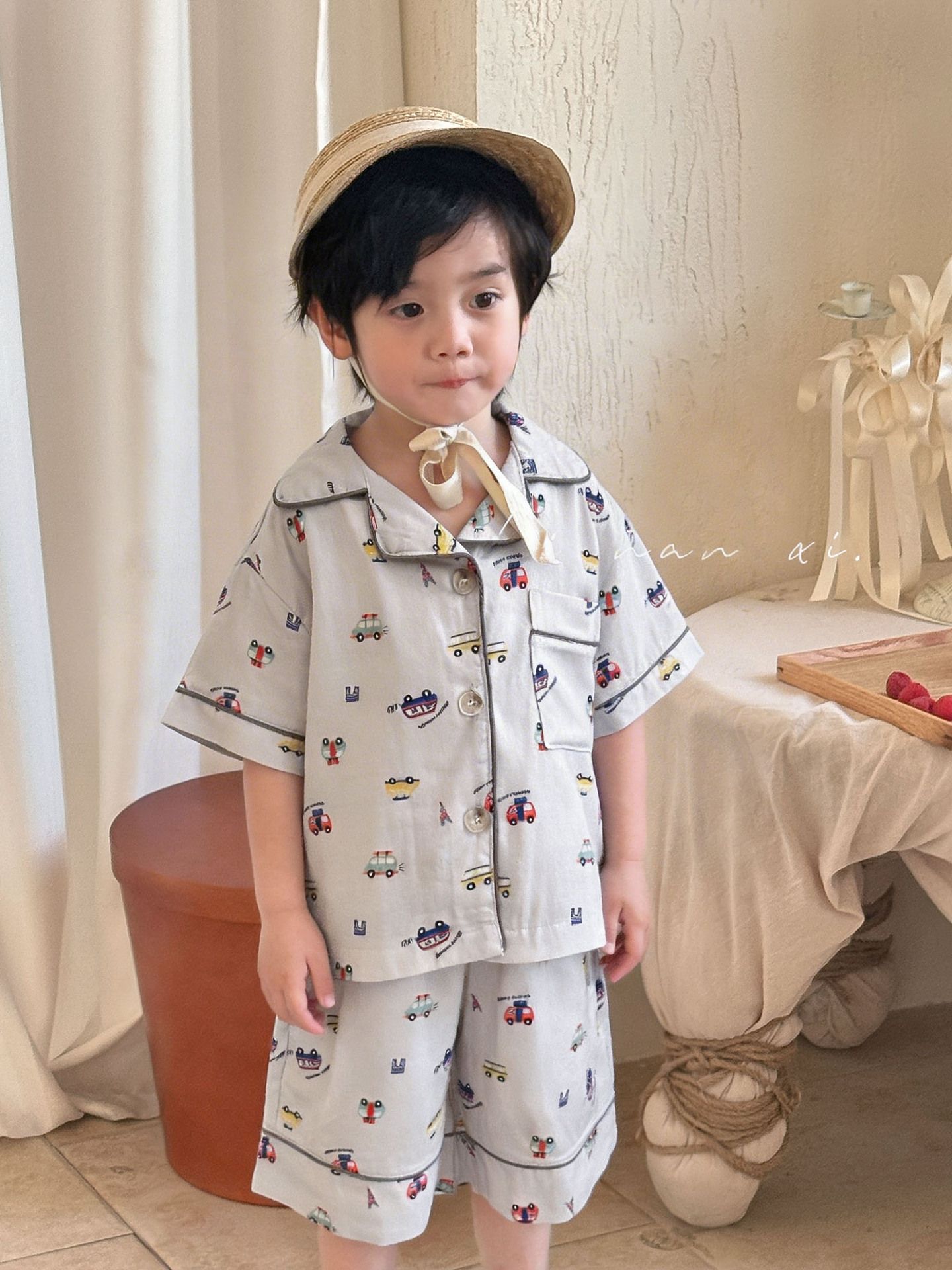 Homewear Pyjama Linanxi cute car