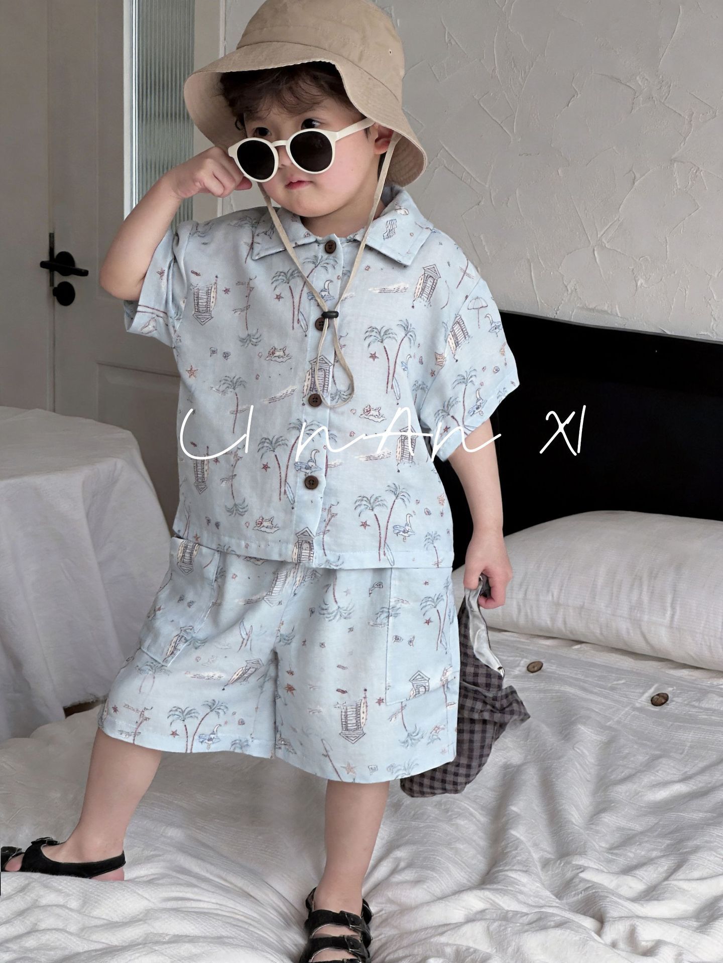 Homewear Linanxi bé trai beach vibe