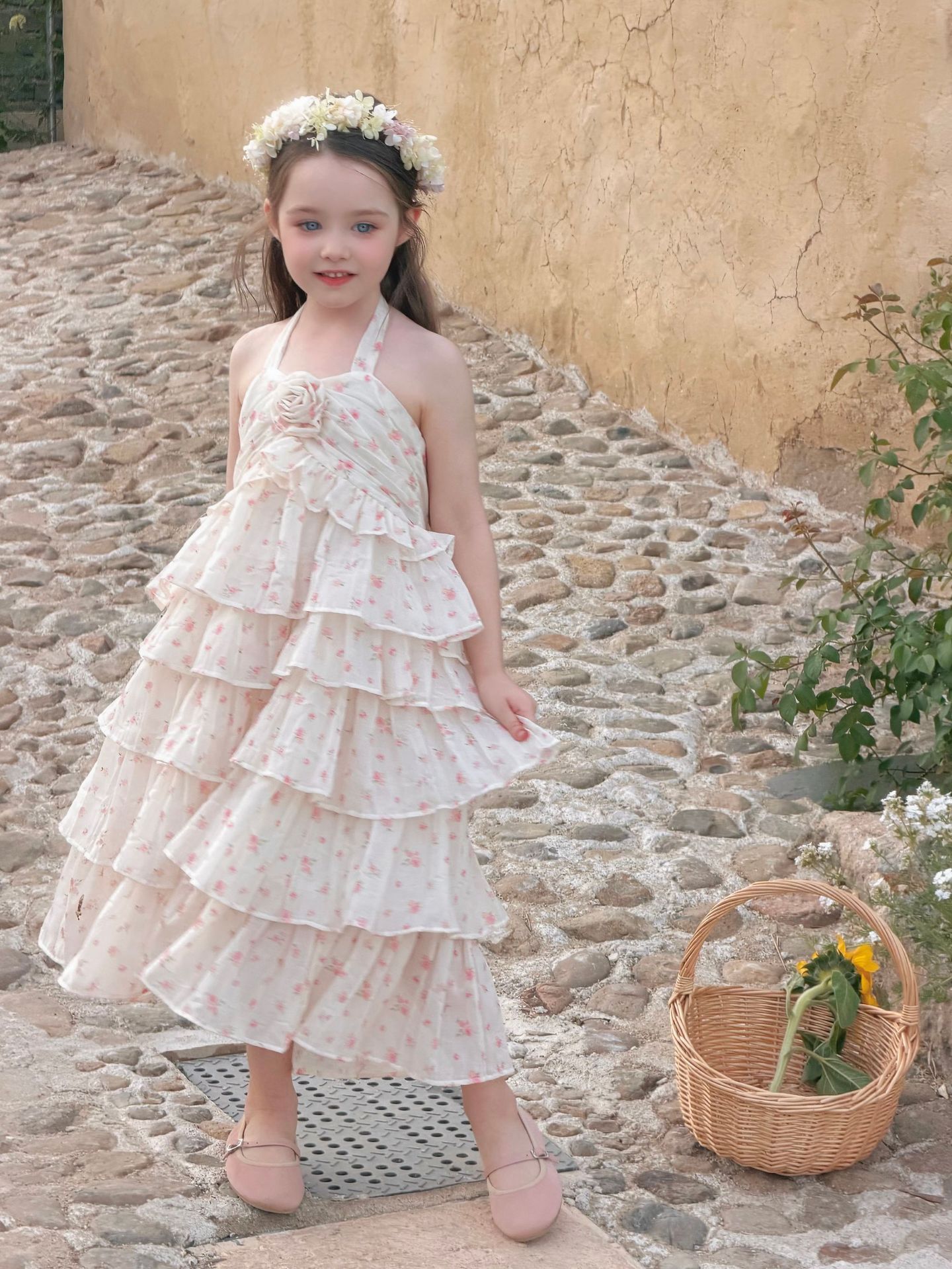 Đầm maxi Otaly small rose