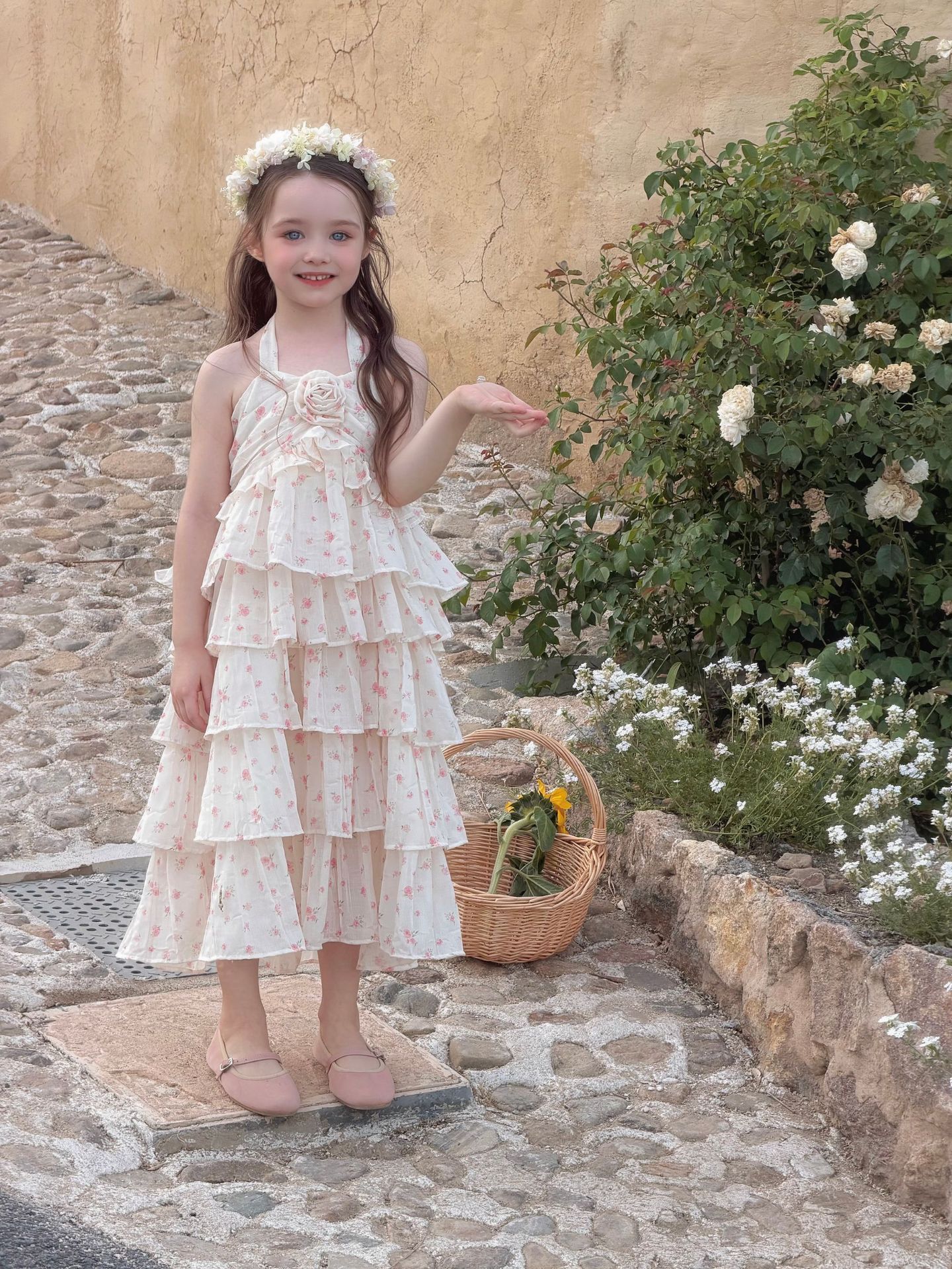 Đầm maxi Otaly small rose