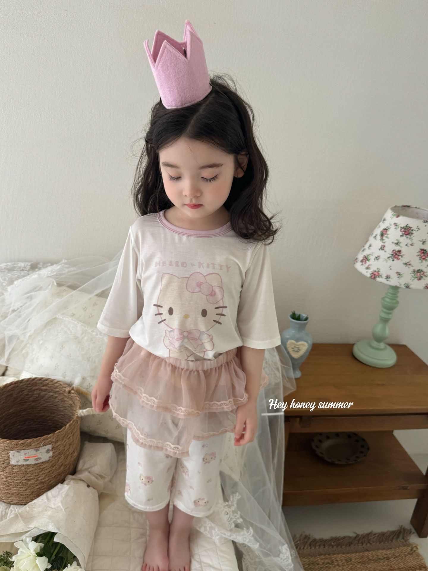 Homewear HHN dáng lửng Hello Kitty