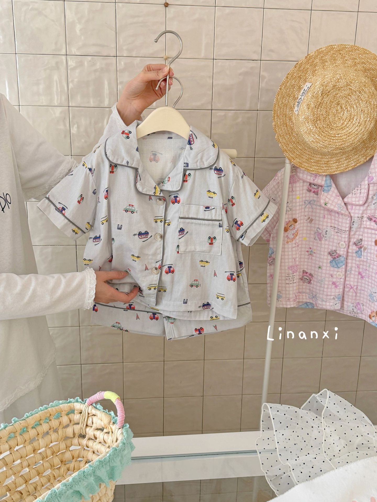 Homewear Pyjama Linanxi cute car