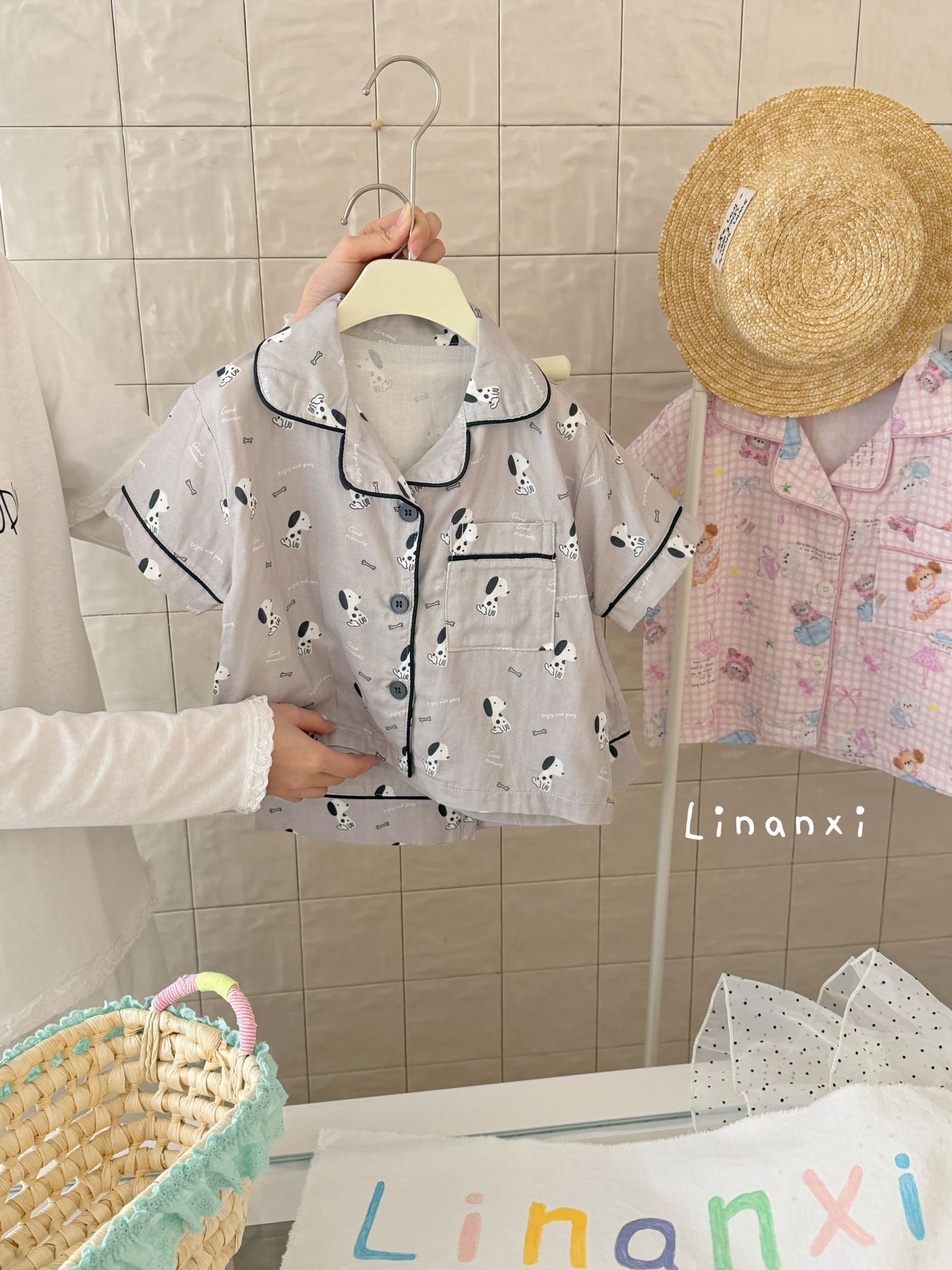 Homewear Pyjama Linanxi chóa đốm