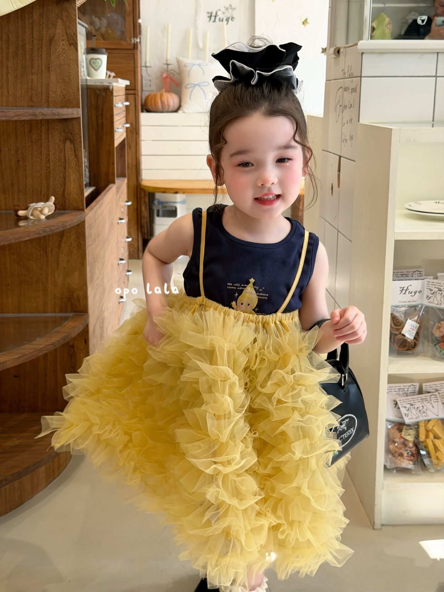 Opo Lala - Set twinkle tutu vàng