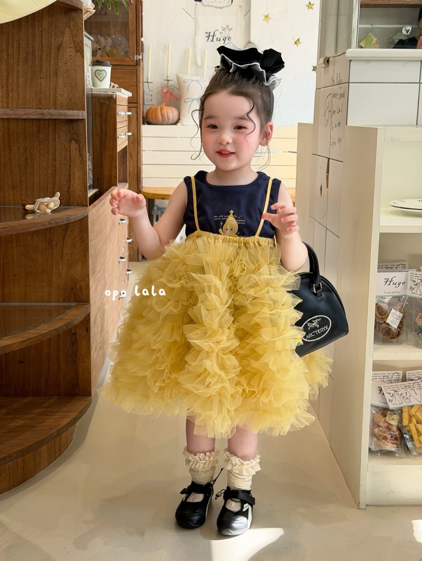 Opo Lala - Set twinkle tutu vàng