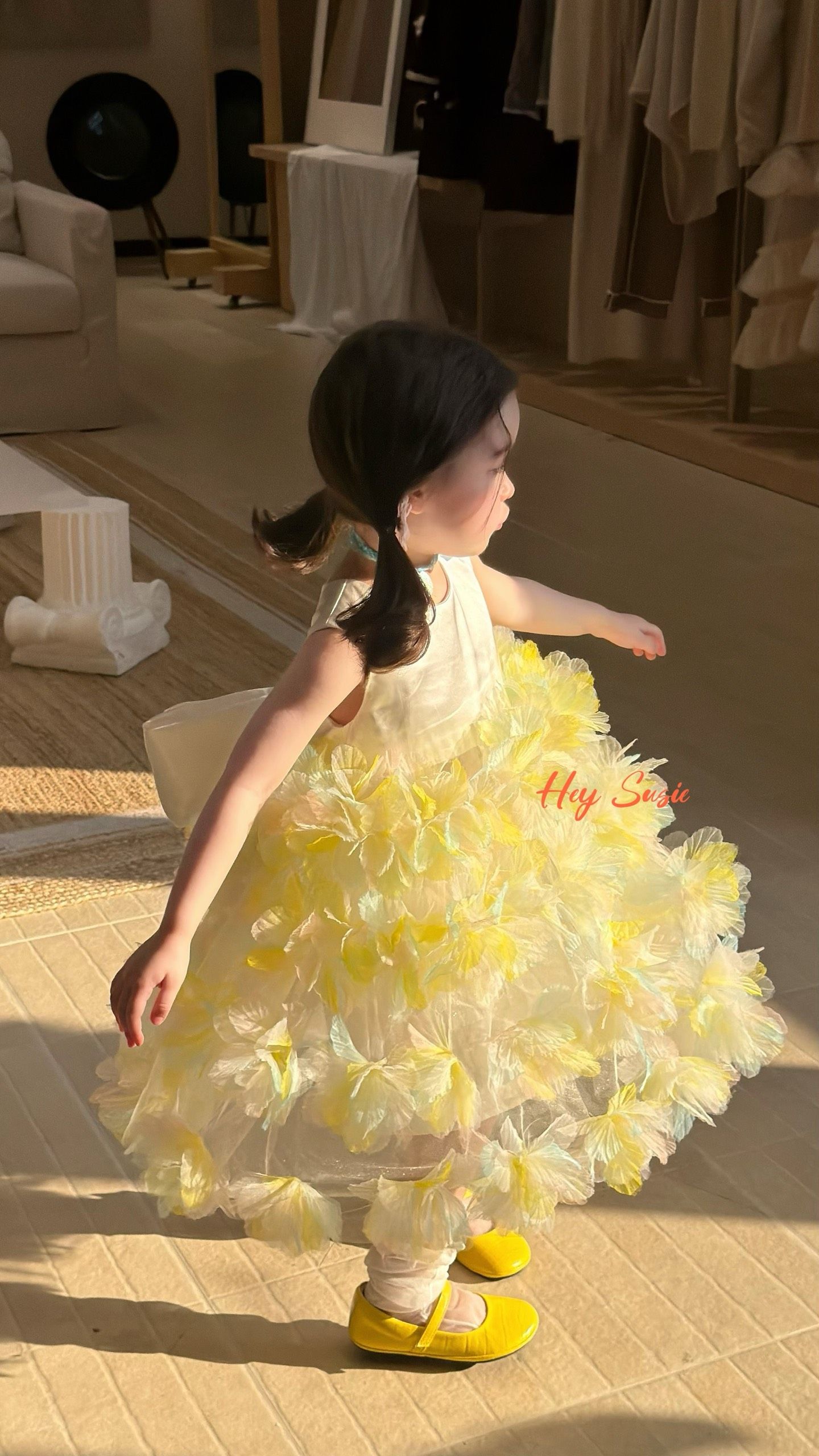 Hey Susie - Đầm tulle flowers 17206