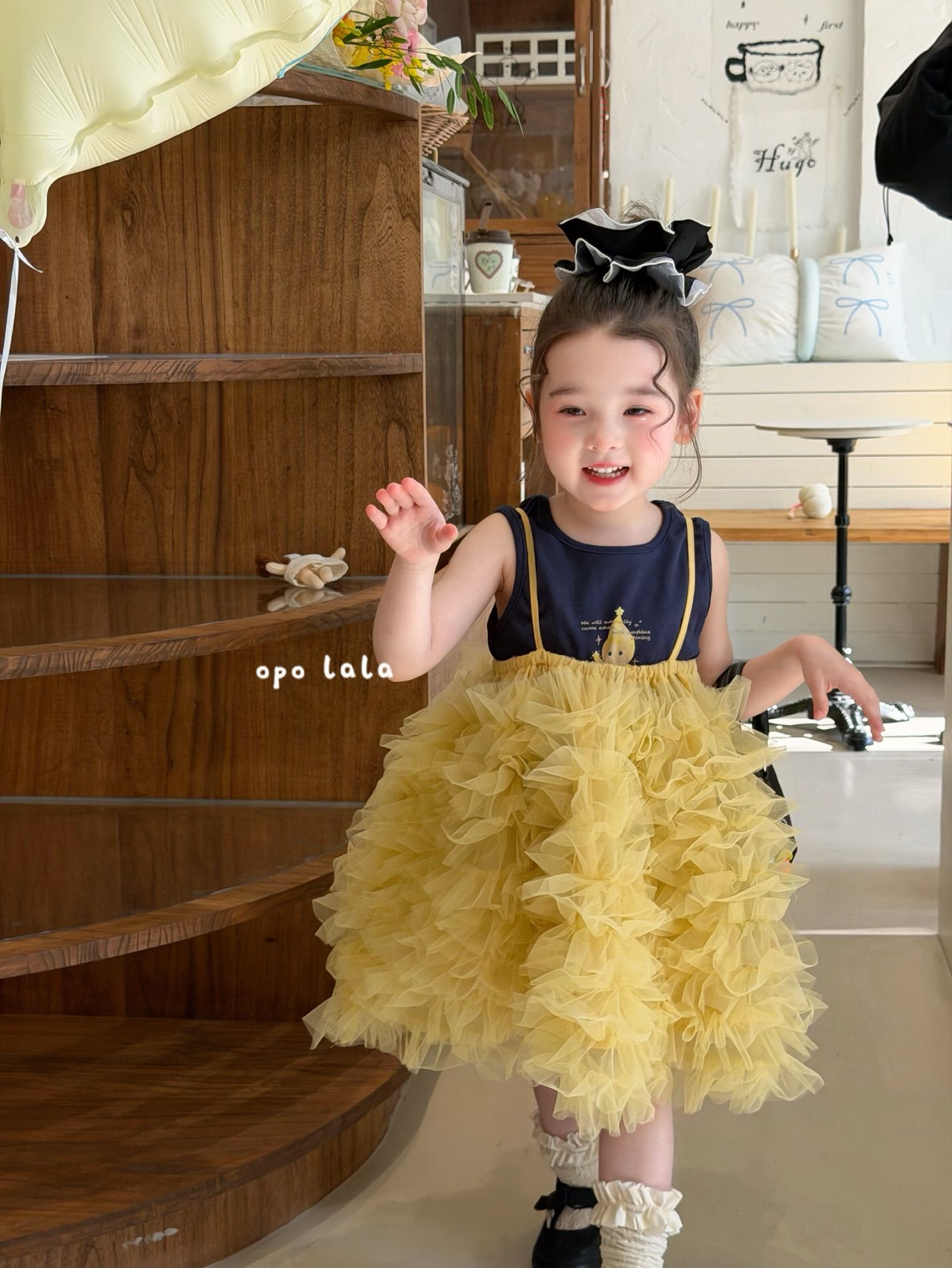 Opo Lala - Set twinkle tutu vàng