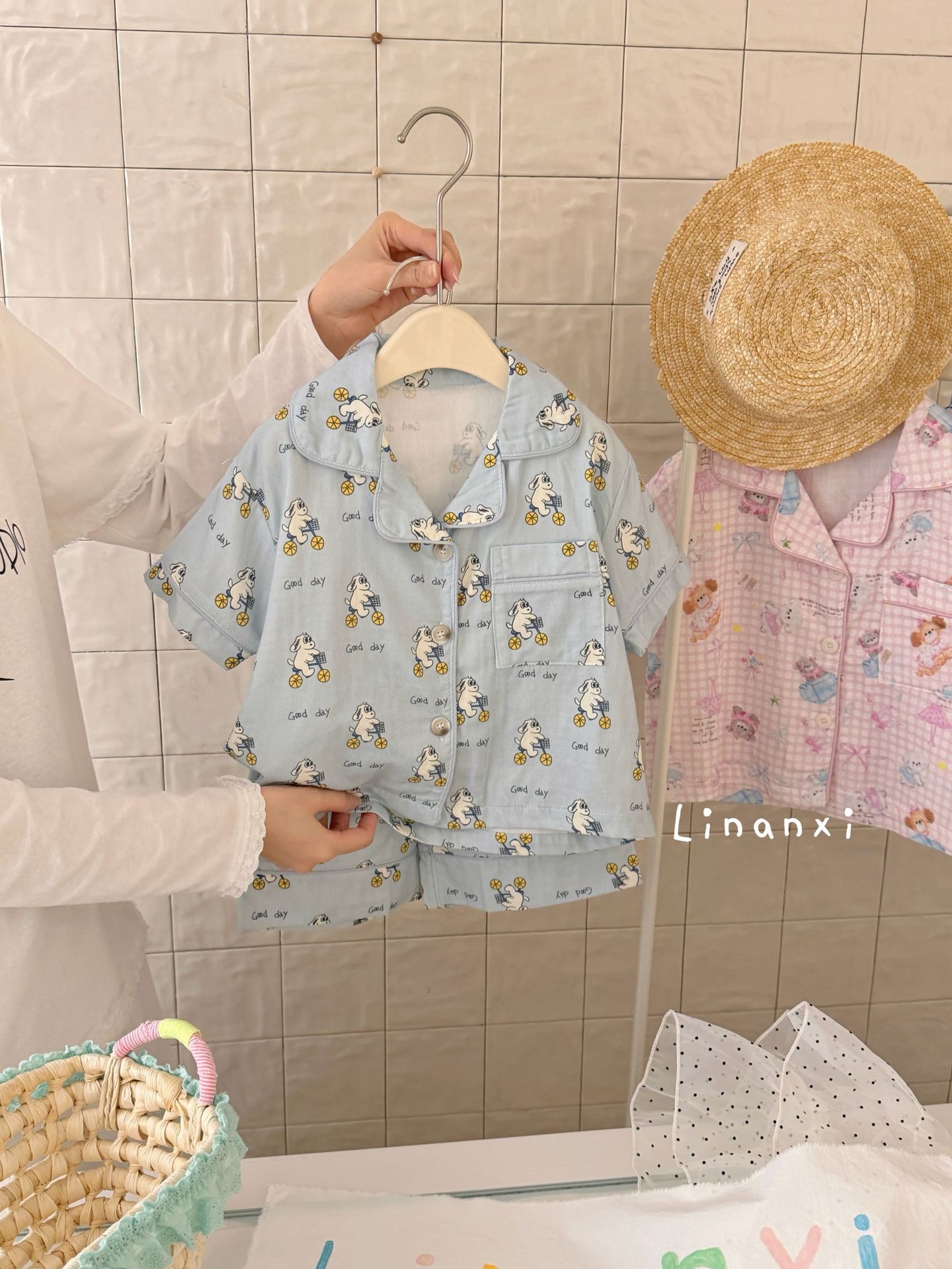 Homewear Pyjama Linanxi cún good day