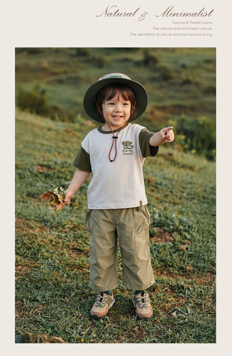 Áo phông raglan unisex minizone find the miracle