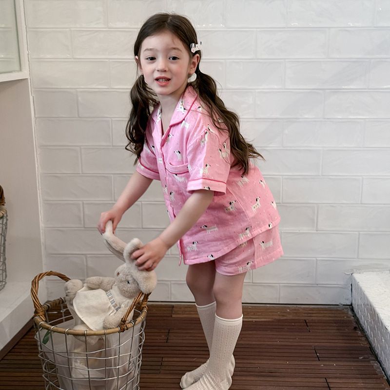 Bộ homewear pyjama cộc tay animals and more AMBB