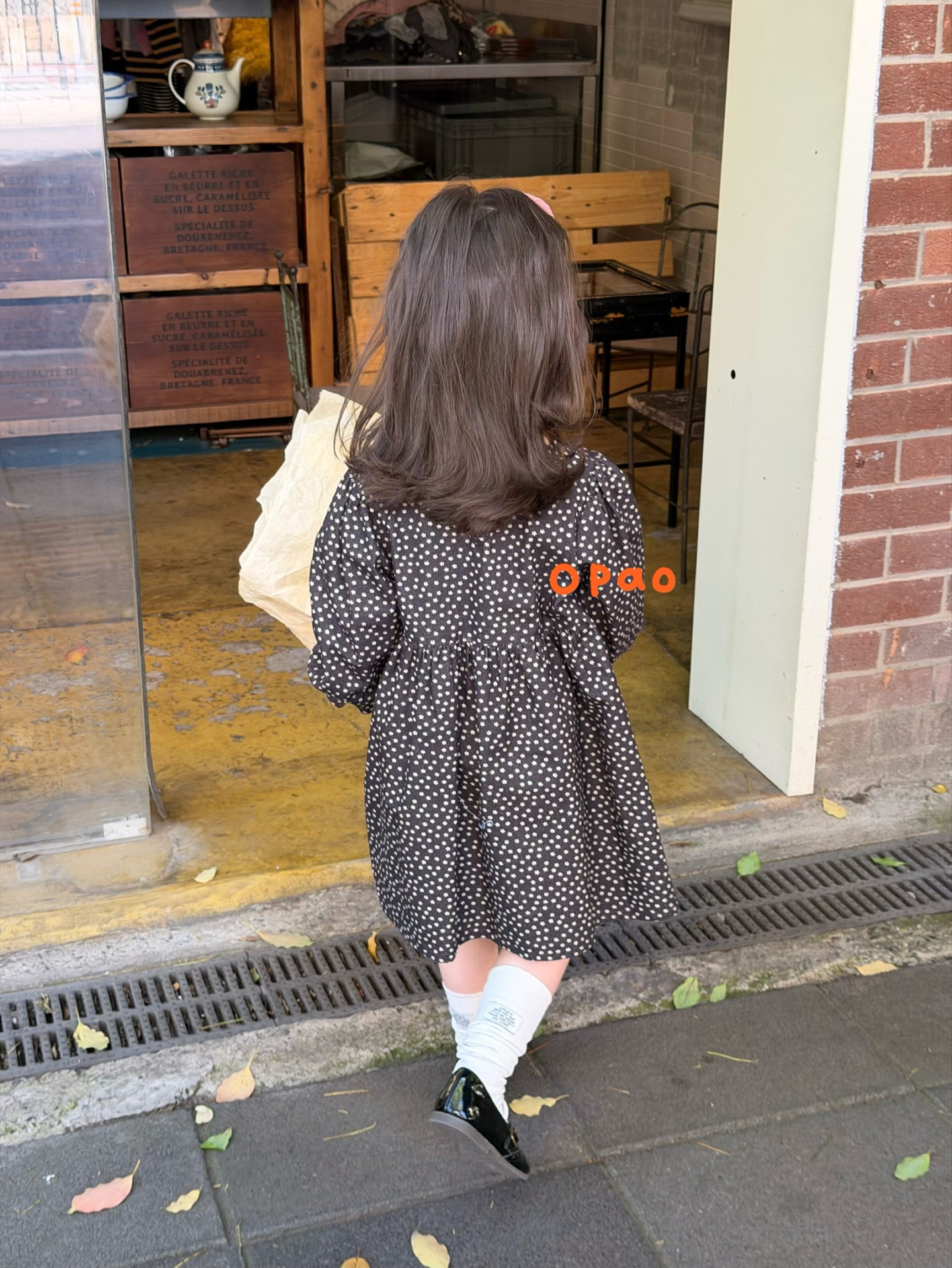 TTS Opao - Đầm bibi đen 6Q5111
