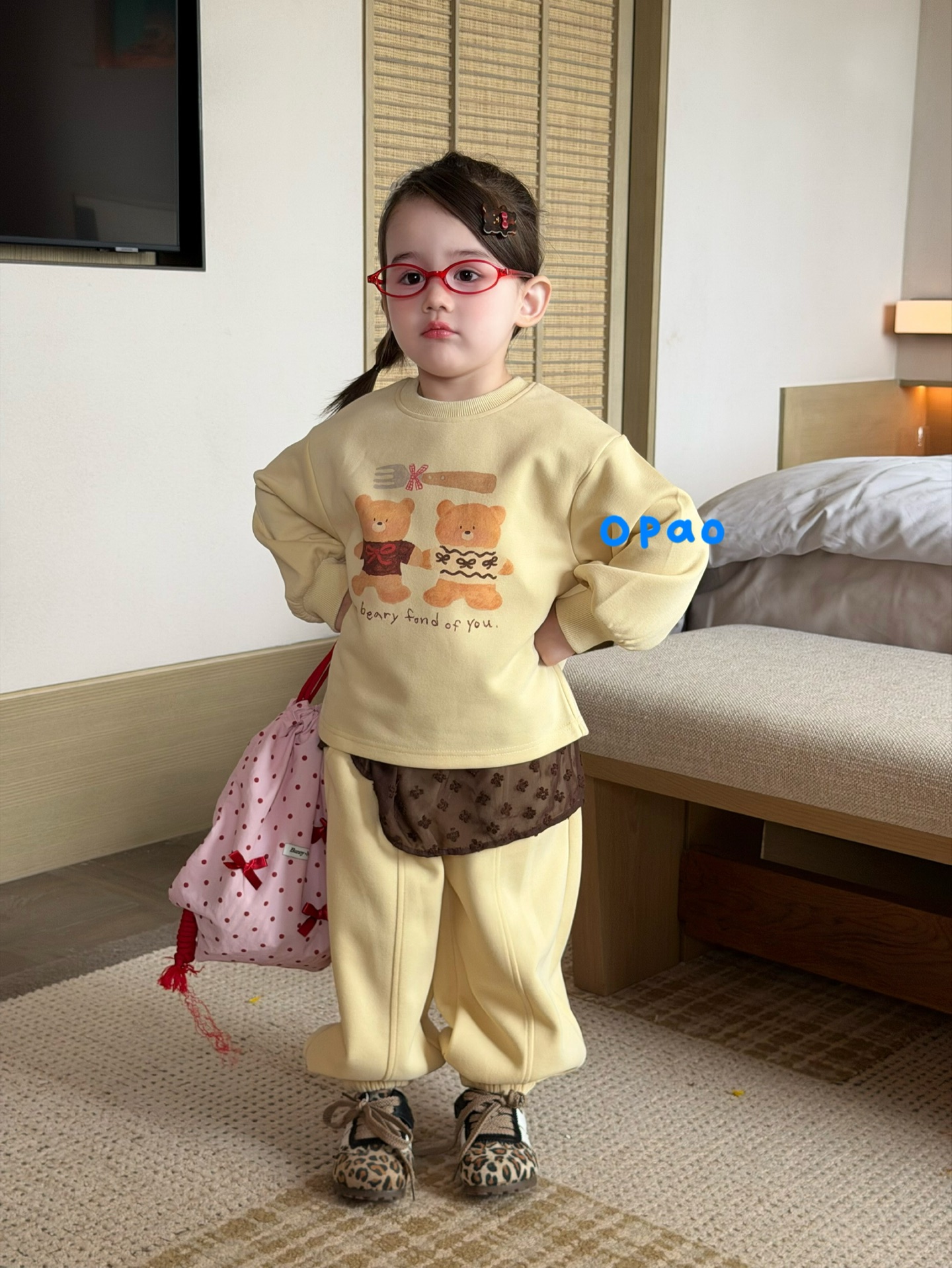 Opao - Set nỉ vàng i'm beary