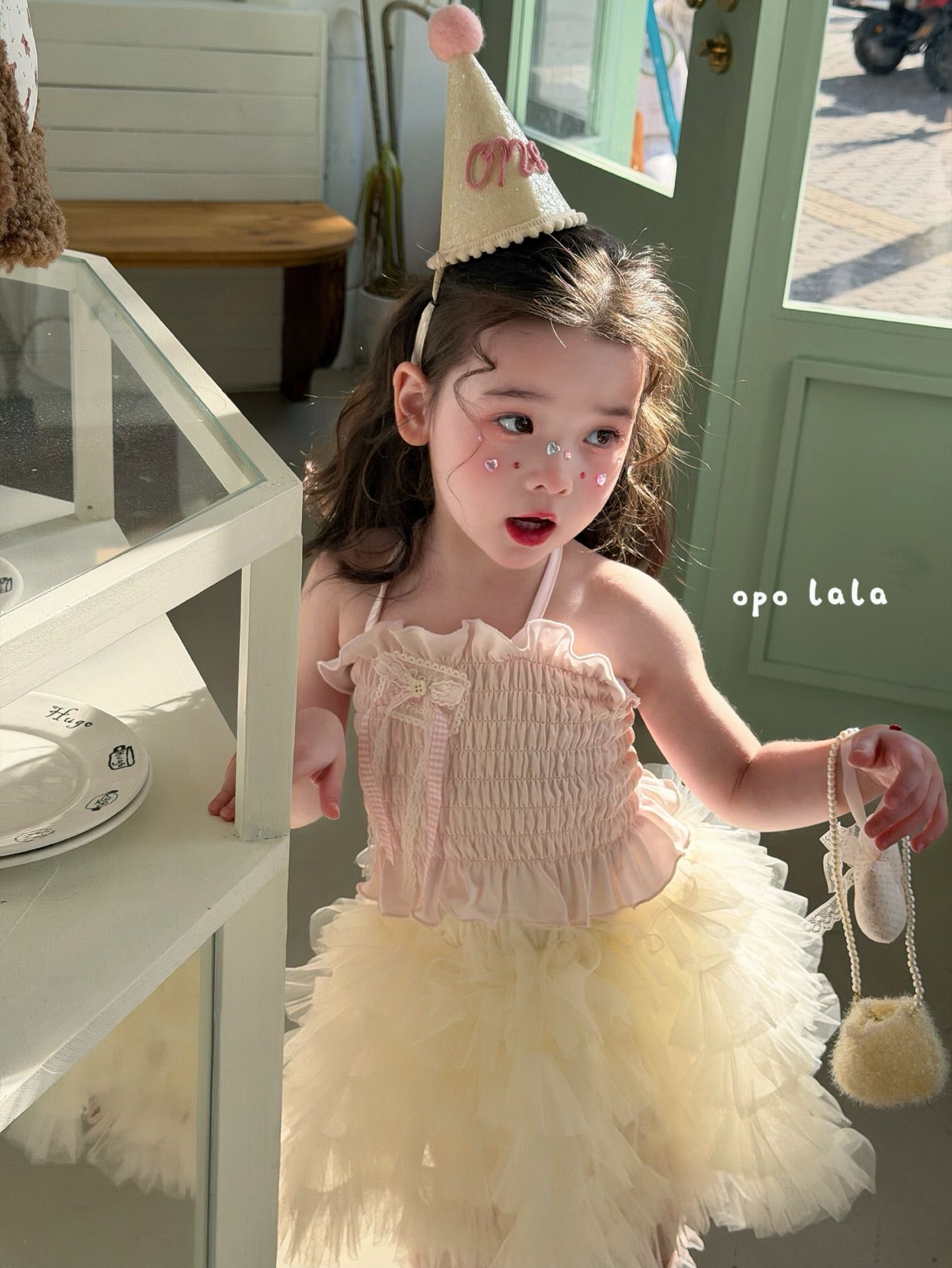 Váy áo Opo Lala ngọt ngào - Váy tutu kem
