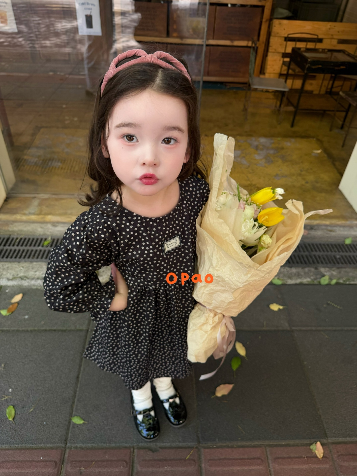 TTS Opao - Đầm bibi đen 6Q5111