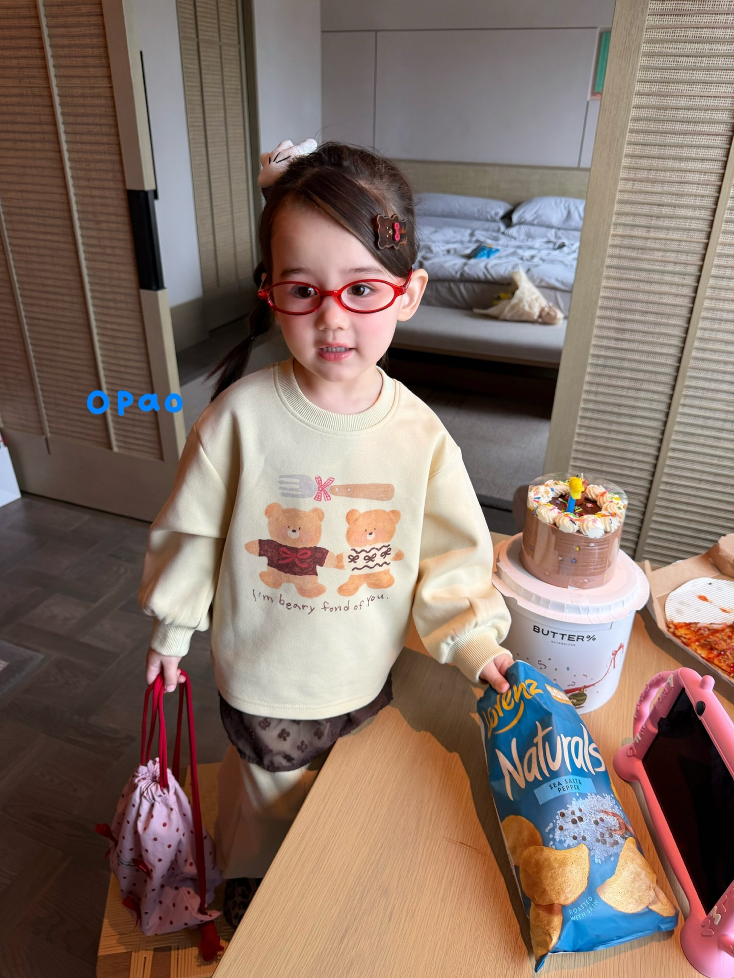 Opao - Set nỉ vàng i'm beary 6Q6122