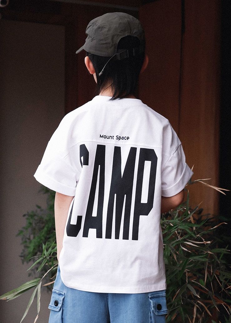 Áo phông bé trai CAMP big text YBS