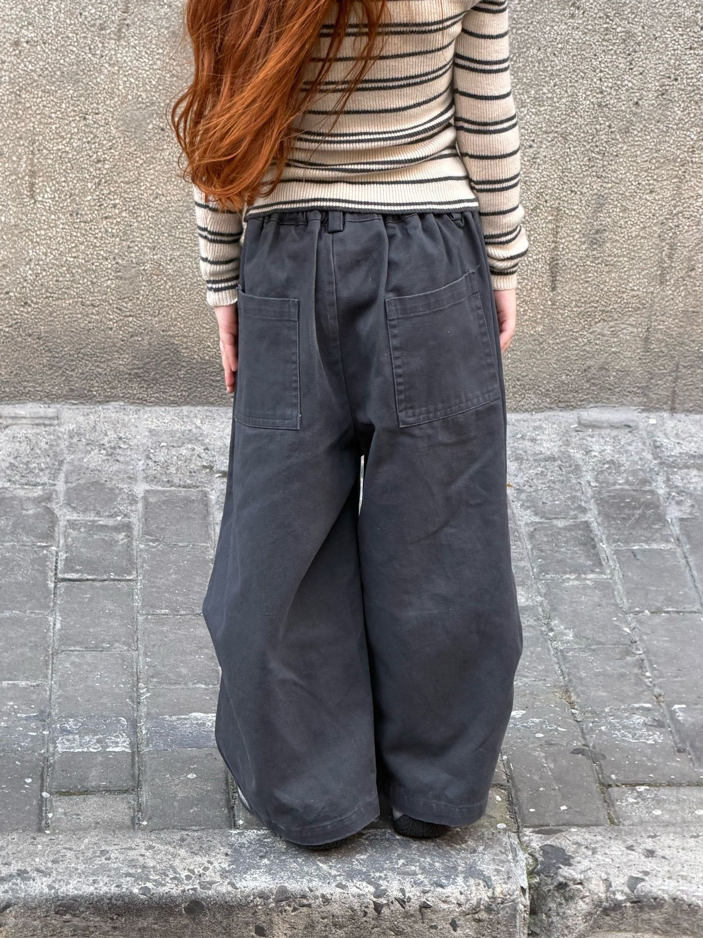 Quần cotton túi thấp