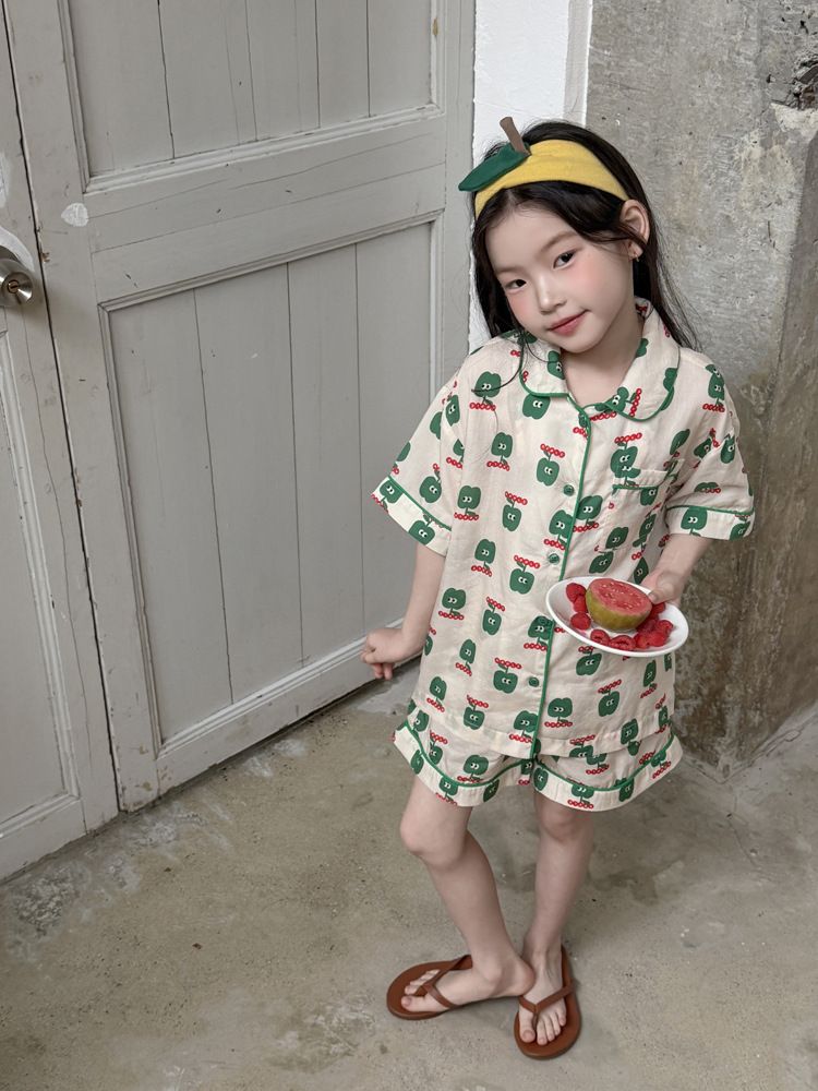 Homewear Pyjama AMBB Táo xanh