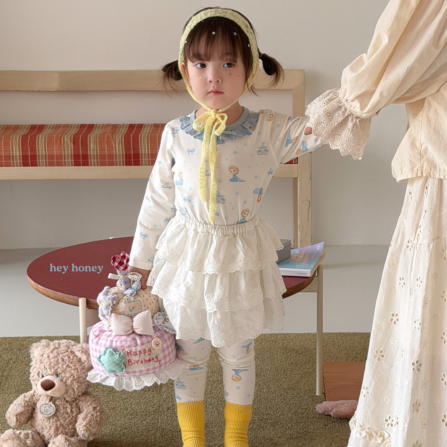Homewear Hey Honey Elsa xanh