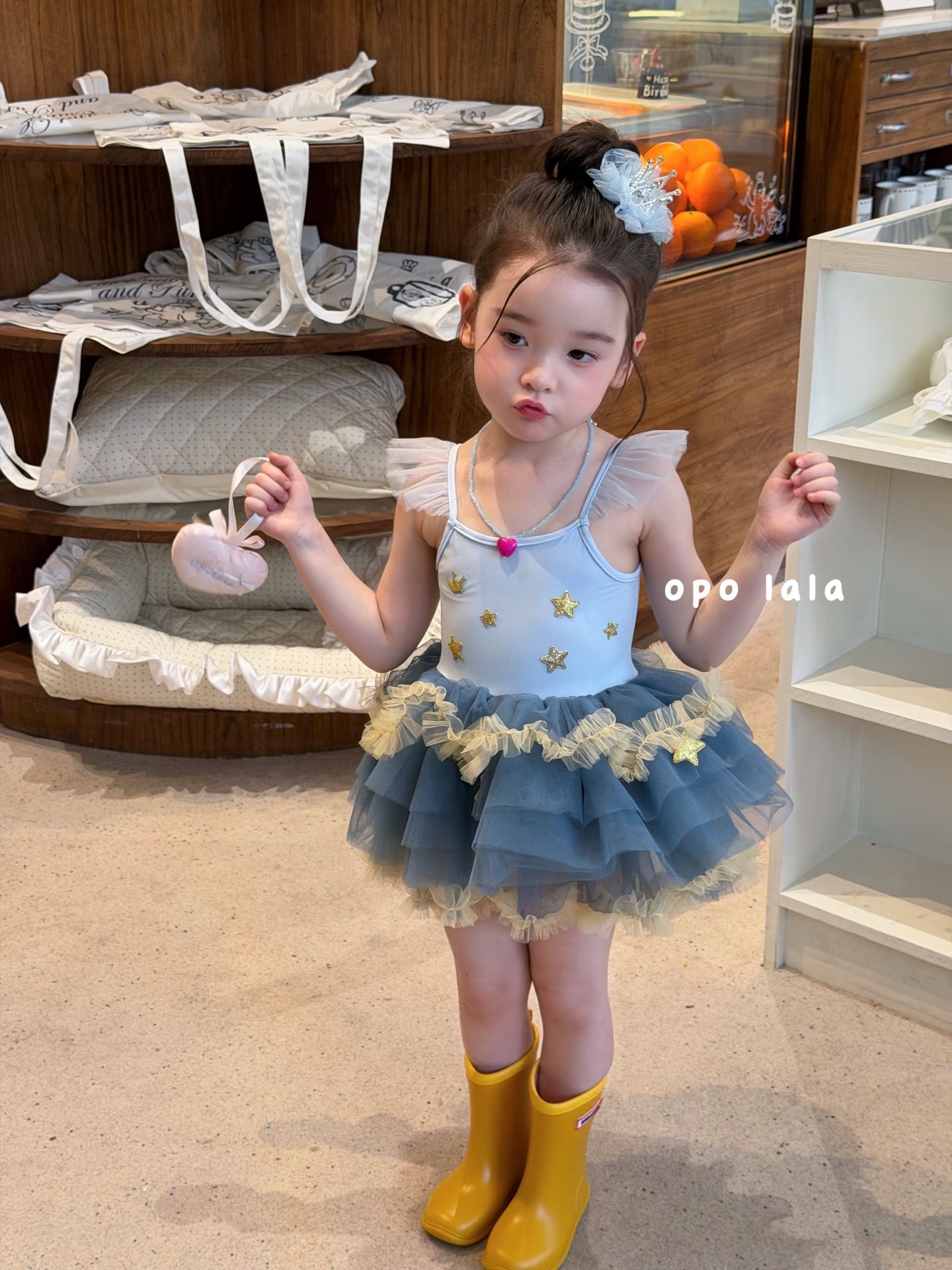 Opo Lala - Swimsuit tutu star 78169