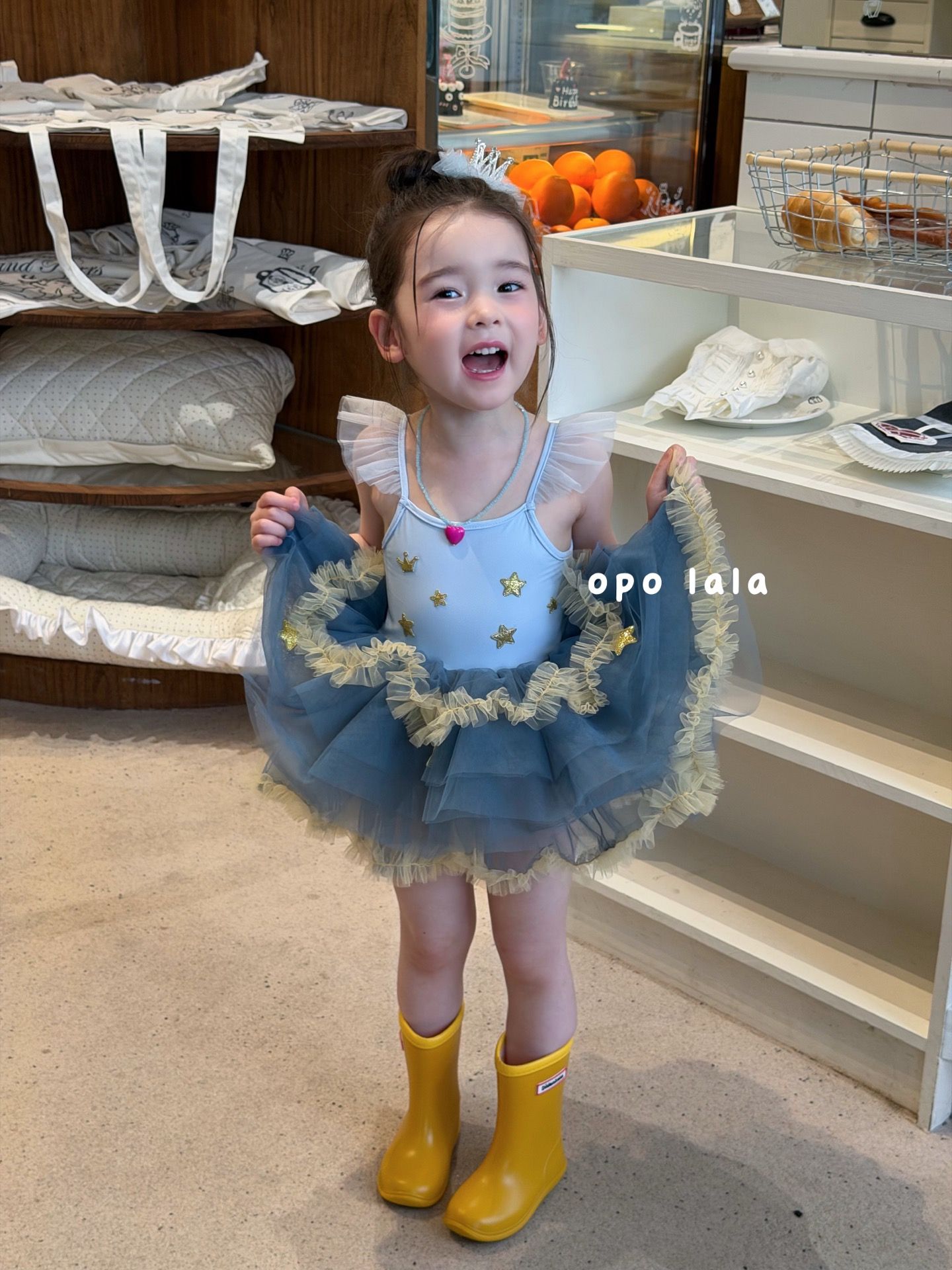 Opo Lala - Swimsuit tutu star 78169
