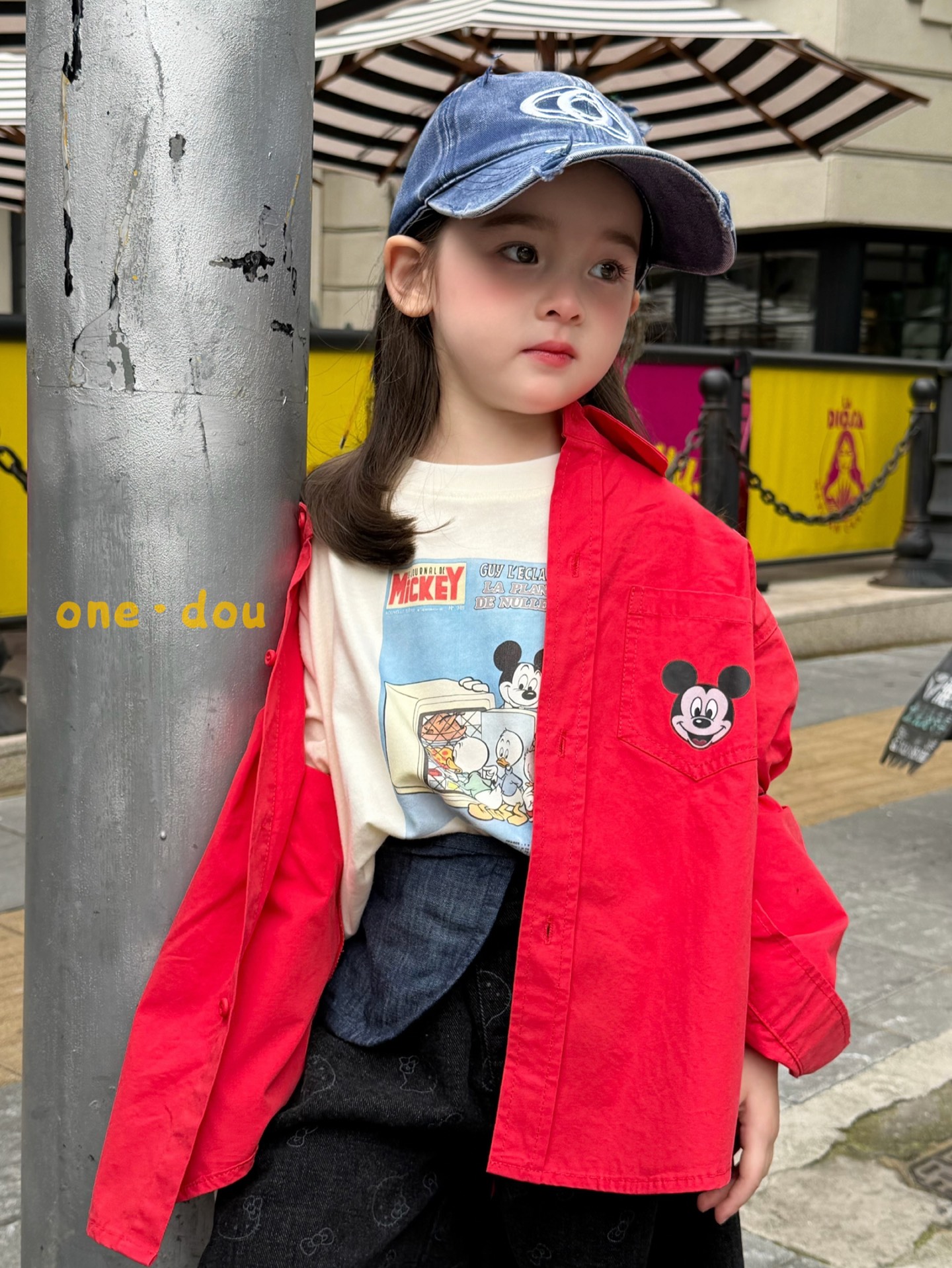 One Dou - Áo thun Mickey Guy