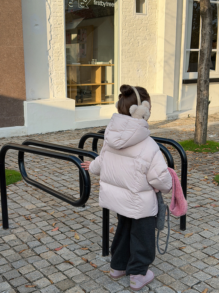 Áo khoác lông vũ túi chéo AMBB 5119