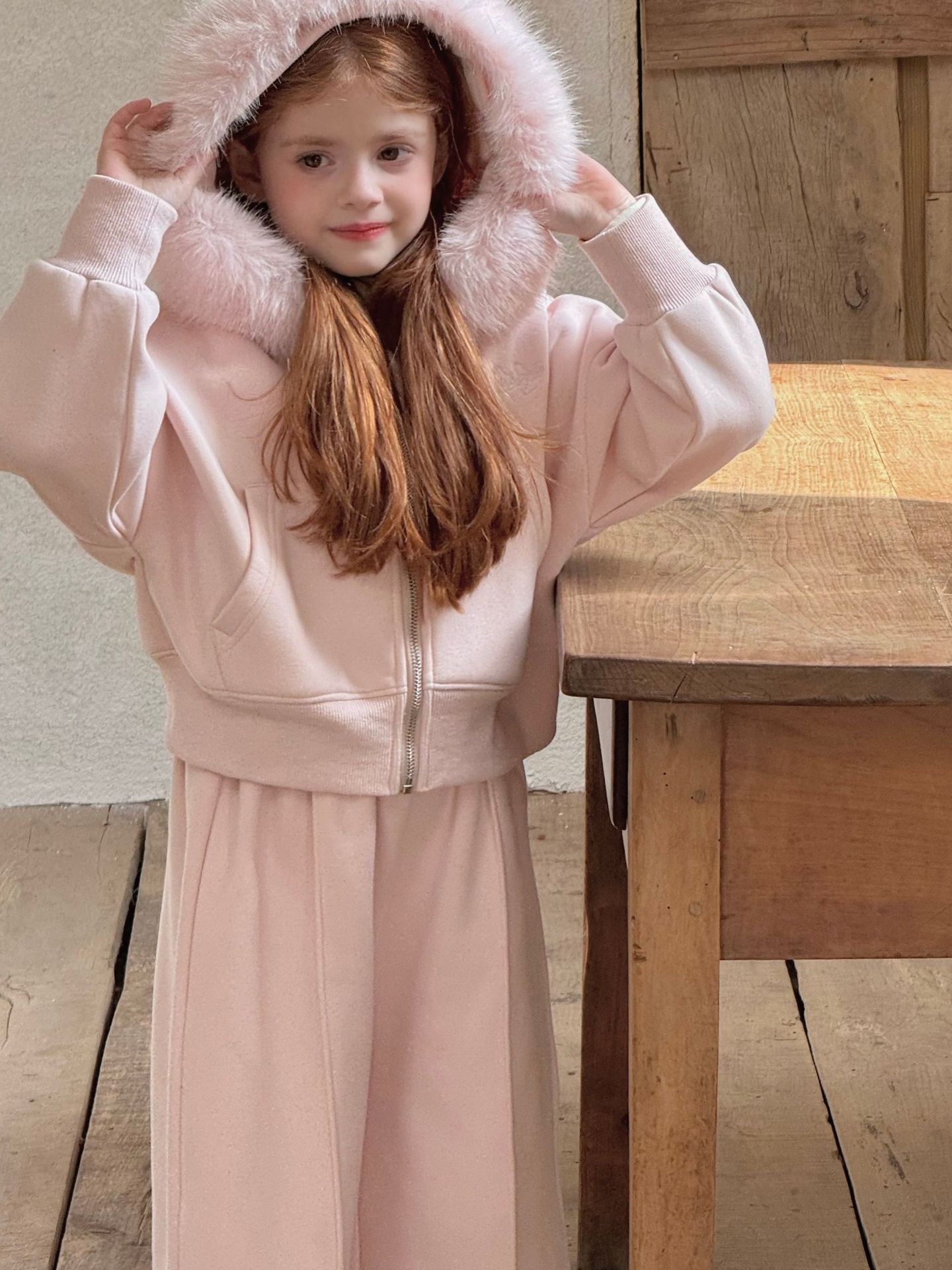 Set nỉ mũ lông Otaly