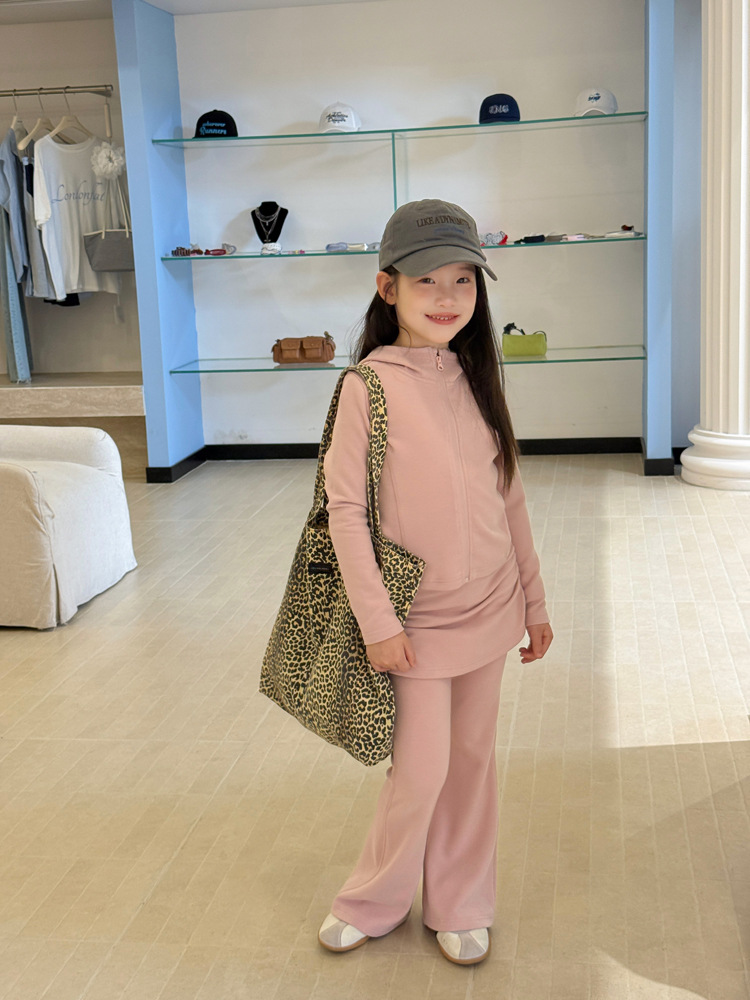 Set nỉ AMBB 4934 kéo khóa ống loe
