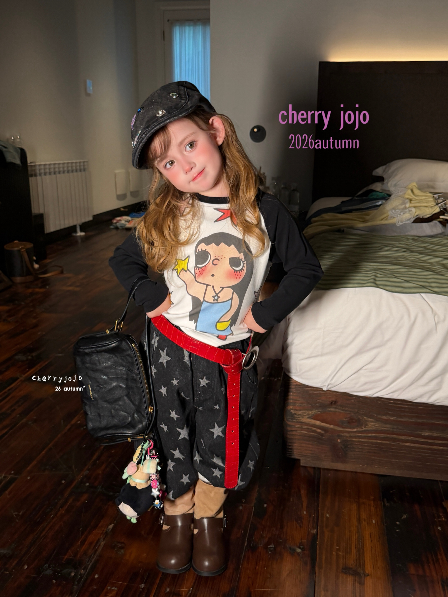 Quần jeans sao xám Cherry jojo 27779