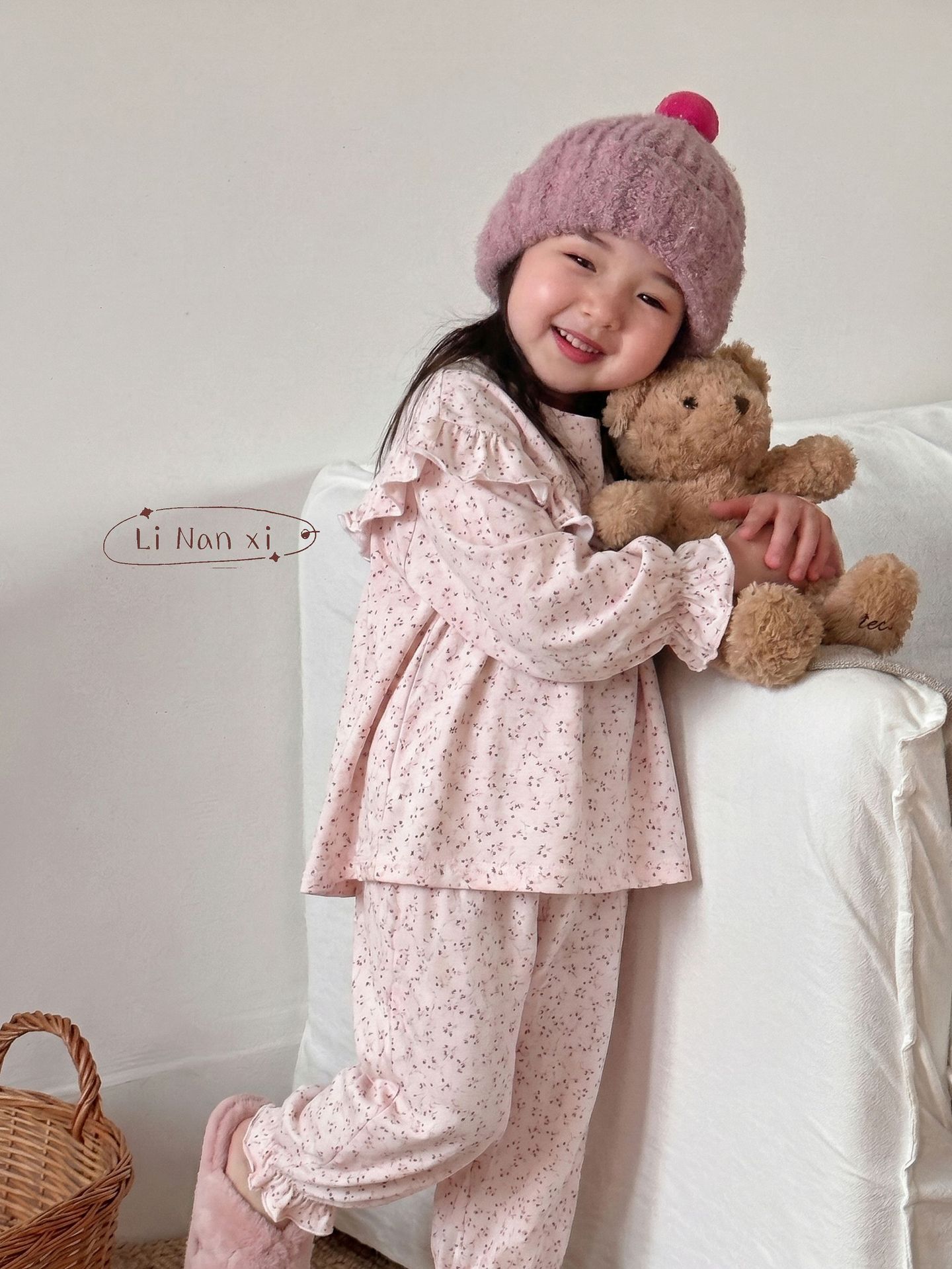 Homewear Linanxi mix bèo hoa nhỏ Kitty nổi
