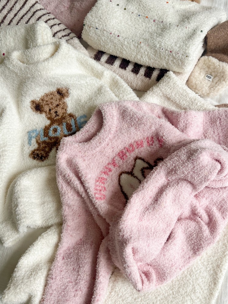 Homewear lông cừu Gấu nâu Ploue AMBB 2030