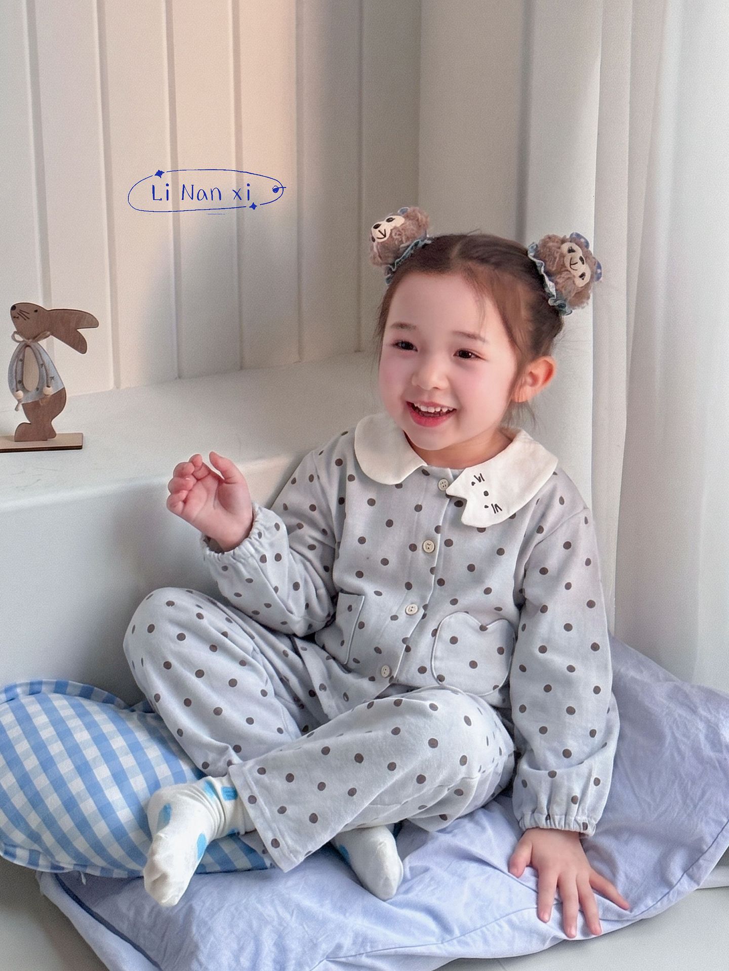Homewear Pyjama Linanxi cổ meow