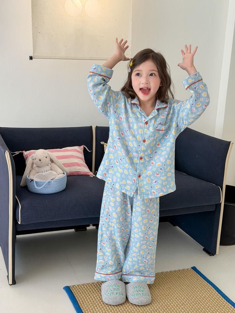 Homewear Pyjama AMBB khủng long xanh