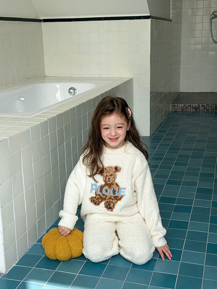 Homewear lông cừu Gấu nâu Ploue AMBB 2030
