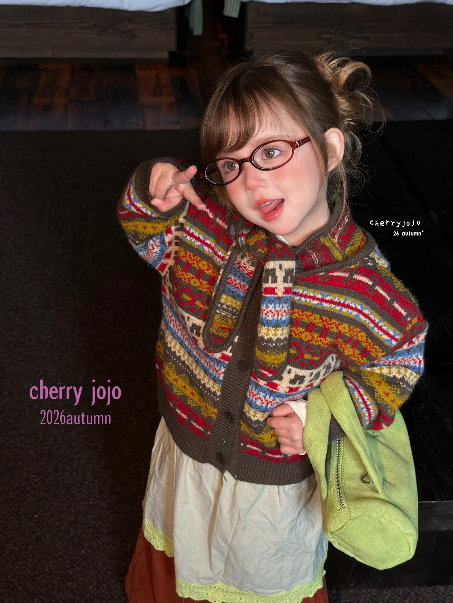 Cherry jojo - Quần nhung đỏ cam 27812