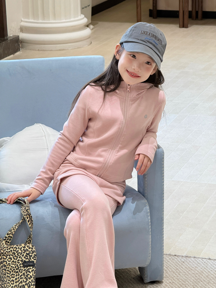 Set nỉ AMBB 4934 kéo khóa ống loe