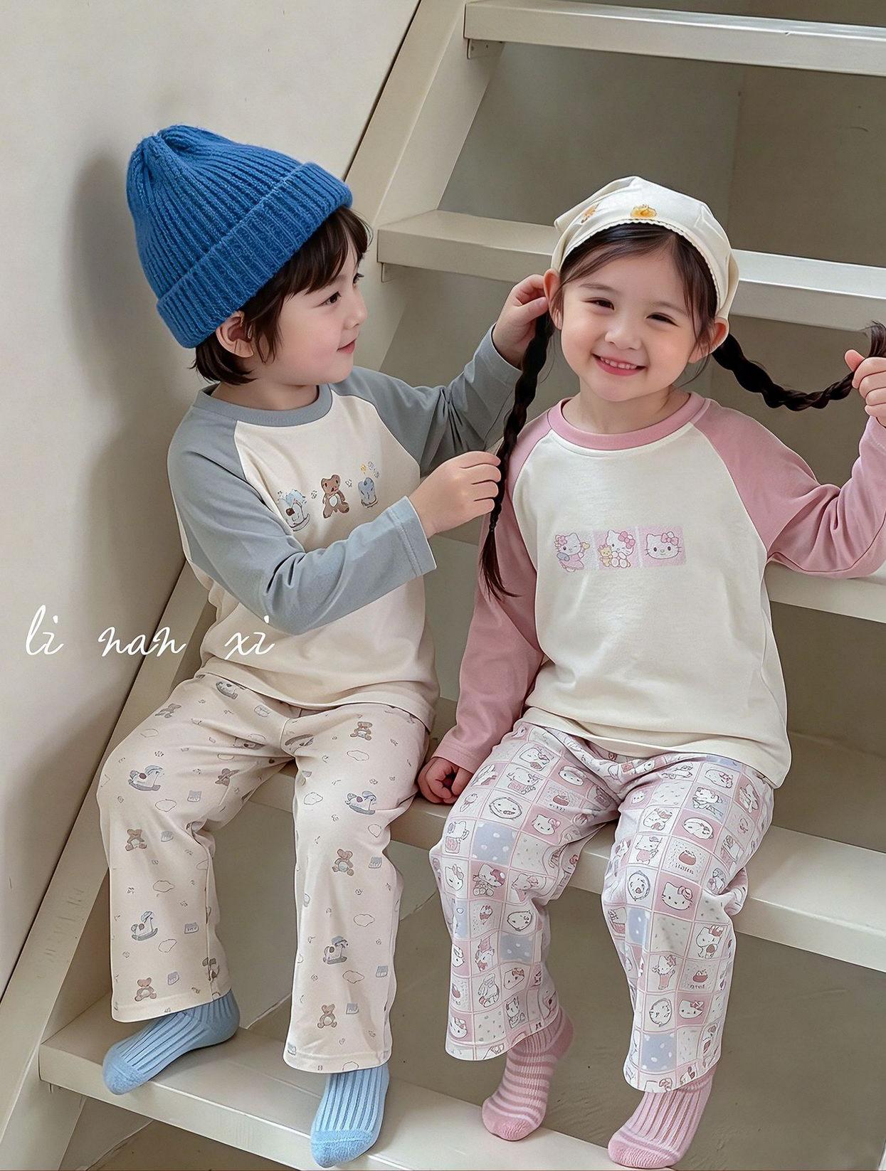 Homewear Linanxi raglan teddy n cake