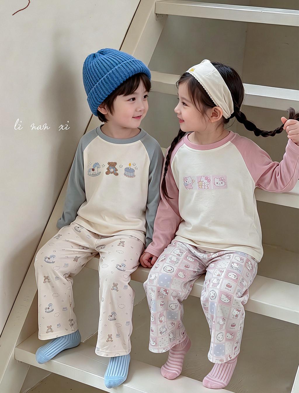 Homewear Linanxi raglan teddy n cake