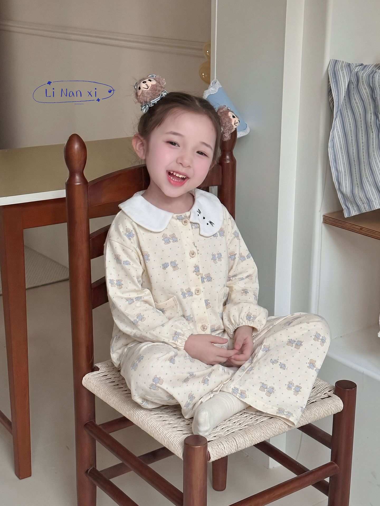 Homewear Pyjama Linanxi cổ meow