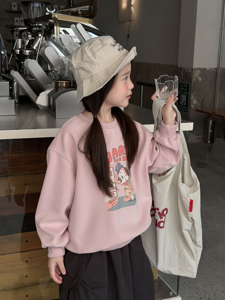 Áo nỉ AMBB Sunday hồng