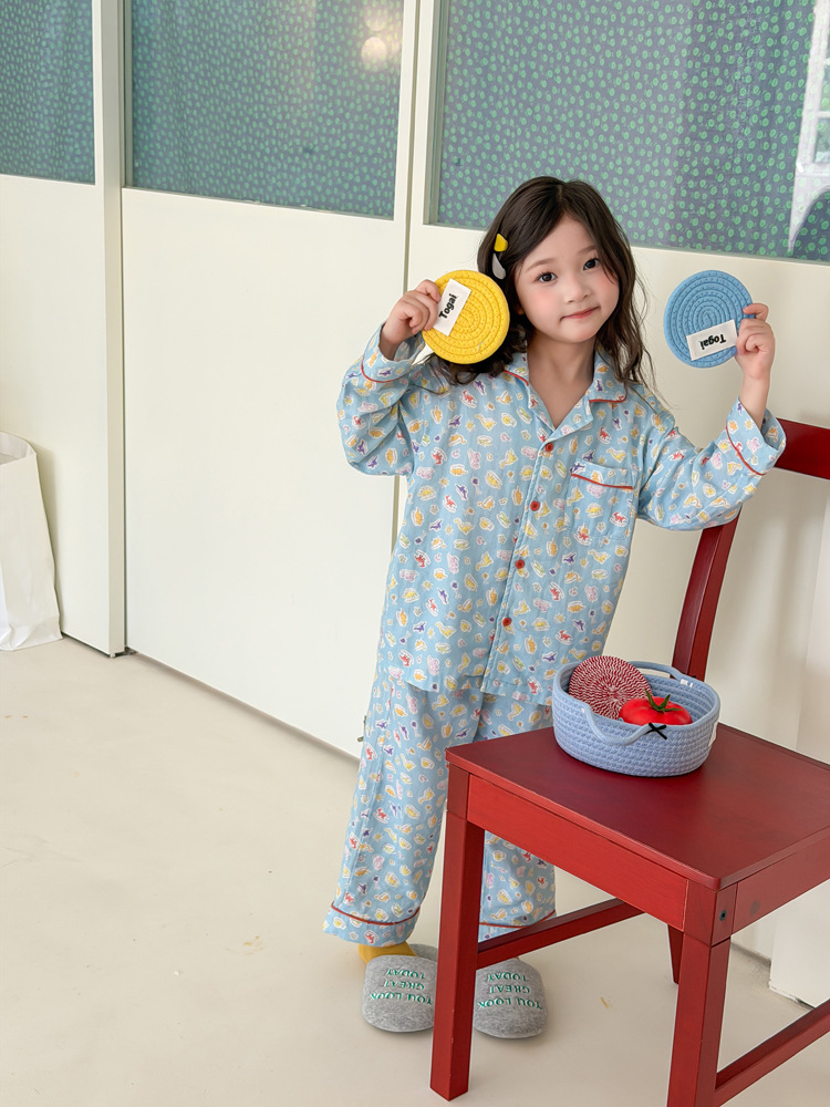 Homewear Pyjama AMBB khủng long xanh