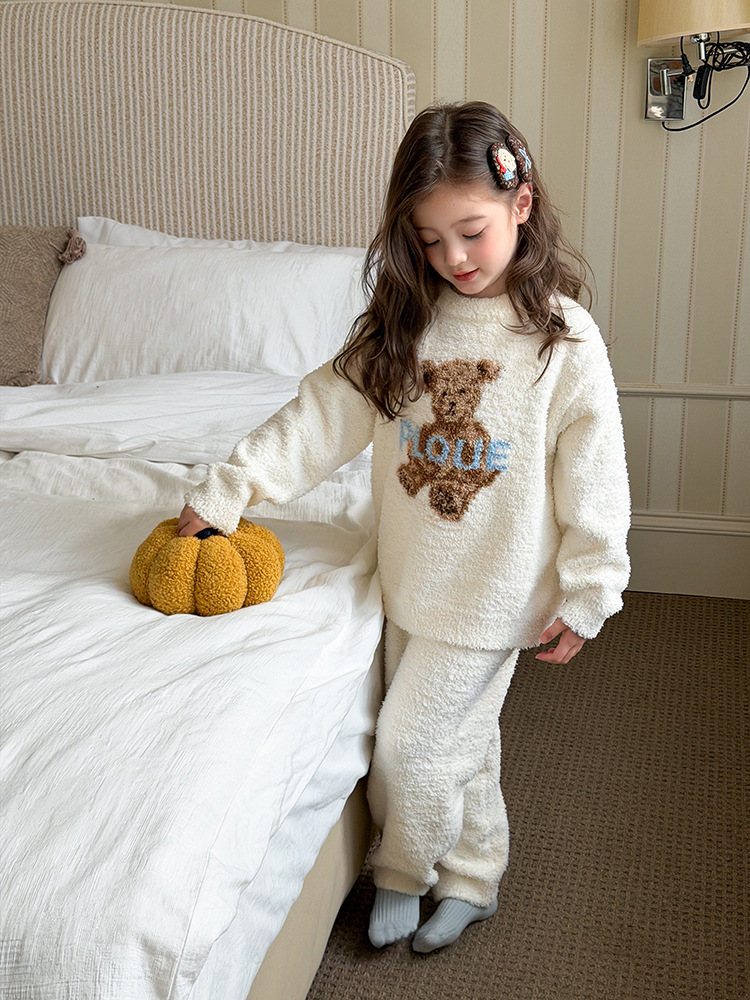 Homewear lông cừu Gấu nâu Ploue AMBB