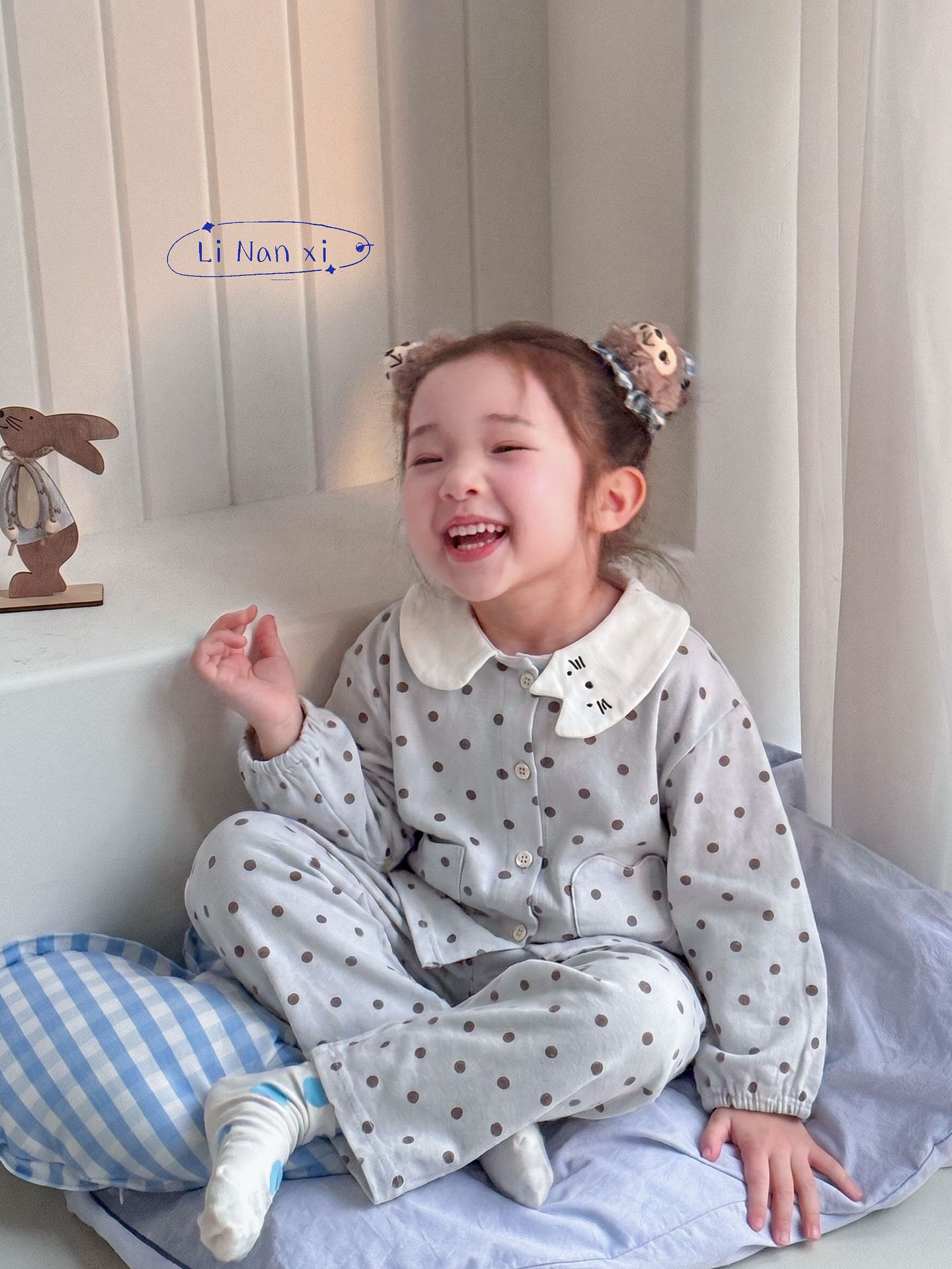 Homewear Pyjama Linanxi cổ meow