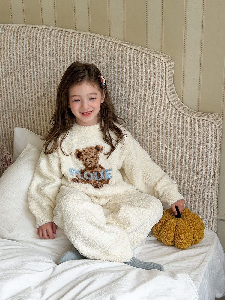 Homewear lông cừu Gấu nâu Ploue AMBB