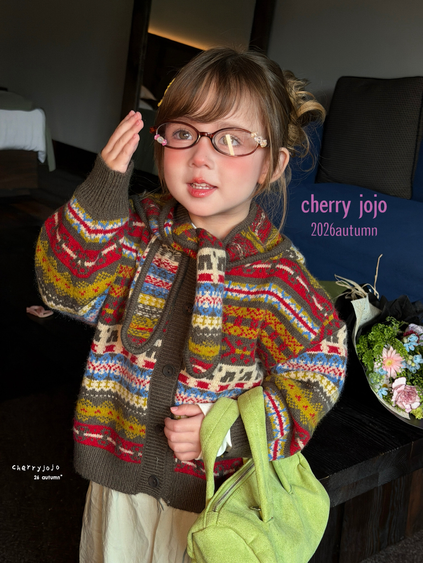 Cherry jojo - Quần nhung đỏ cam 27812